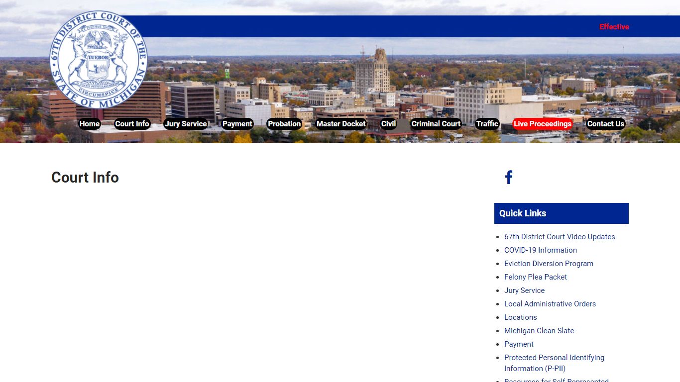 Court Info – 67th District Court